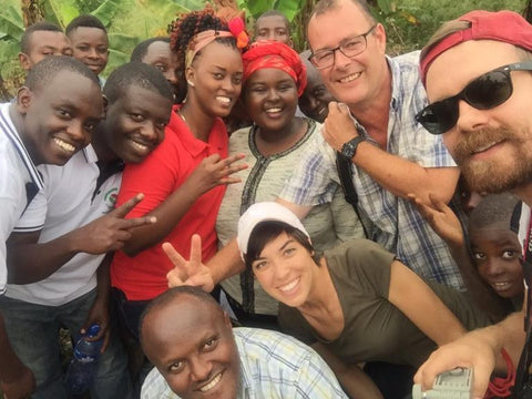 Image of trip to Burundi, Africa surveying land for clean water